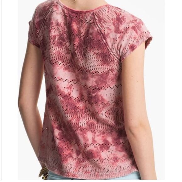 We the Free Tie Dye Eyelet Top - Picture 9 of 10